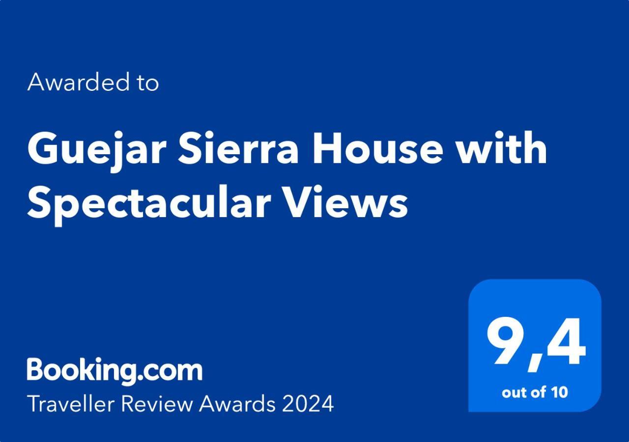 Guejar Sierra House With Spectacular Views Villa Екстериор снимка